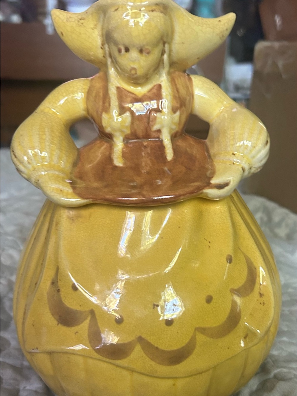 1940 Katrina the Dutch girl cookie jar